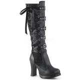 Vegan 10 cm CRYPTO-106 bottes lolita gothique semelles paisses