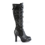 Vegan 10 cm CRYPTO-106 bottes lolita gothique semelles paisses