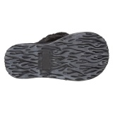 Vegan 11,5 cm BEAR-202 demonia plateforme bottes alternative noir