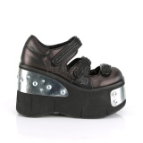 Vegan 11,5 cm DemoniaCult KERA-13 chaussures lolita plateforme