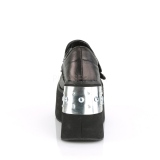 Vegan 11,5 cm DemoniaCult KERA-13 chaussures lolita plateforme