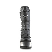 Vegan 11,5 cm KERA-108 demonia plateforme bottes alternative noir