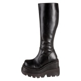 Vegan 11,5 cm SHAKER-100 demonia bottes talon compens