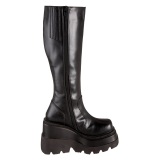 Vegan 11,5 cm SHAKER-100 demonia bottes talon compens
