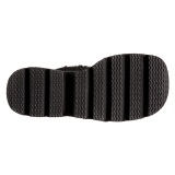 Vegan 11,5 cm SHAKER-100 demonia bottes talon compens
