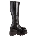 Vegan 11,5 cm SHAKER-100 demoniacult bottes talon compens