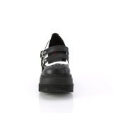 Vegan 11,5 cm SHAKER-27 demoniacult plateforme chaussure alternative noir