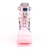 Vegan 11,5 cm SHAKER-602 bottines plateforme compenses lolita