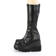 Vegan 11,5 cm SHAKER-65 demonia bottes talon compens