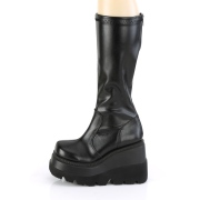 Vegan 11,5 cm SHAKER-65 demoniacult bottes talon compens