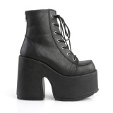 Vegan 13 cm CAMEL-203 chunky bottines demonia plateforme