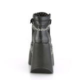 Vegan 13 cm DYNAMITE-101 demonia bottines talon compens