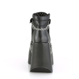 Vegan 13 cm DYNAMITE-101 demoniacult bottines talon compens