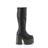 Vegan 13 cm Demonia CAMEL-280 bottes plateforme chunky talons pais