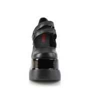 Vegan 13 cm VOID-37 demonia plateforme chaussure alternative noir