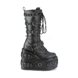 Vegan 14 cm SWING-327 bottes demonia plateforme