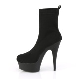 Vegan 15 cm DELIGHT-1002-1 bottillons et riccianera stretch plateformes