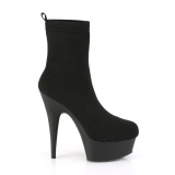 Vegan 15 cm DELIGHT-1002-1 bottillons et riccianera stretch plateformes