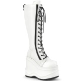Vegan 15 cm WAVE-200-2 demonia bottes talon compens
