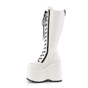 Vegan 15 cm WAVE-200-2 demonia bottes talon compens