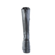Vegan 15 cm WAVE-200 demonia bottes talon compens