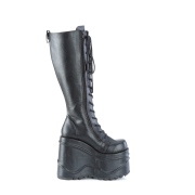 Vegan 15 cm WAVE-200 demonia bottes talon compens
