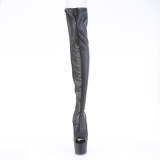 Vegan 18 cm ADORE-3011 bottes overknee bout ouvert plateforme