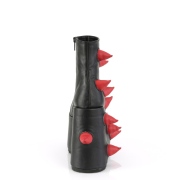 Vegan 18 cm SLAY-77-2 DemoniaCult plateforme bottines alternative noir