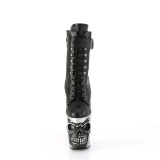 Vegan 20 cm RAP-STR2 bottines  talons hauts crne