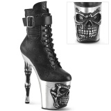 Vegan 20 cm RAP-STR2 bottines  talons hauts crne