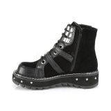 Vegan 3 cm LILITH-278 bottines demoniacult plateforme