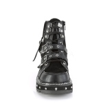 Vegan 3 cm LILITH-278 bottines demoniacult plateforme