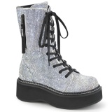 Vegan 5 cm EMILY-362 bottes demonia plateforme
