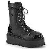 Vegan 5 cm SLACKER-150 bottines demonia plateforme