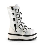 Vegan 5 cm SLACKER-160-2 bottes cyberpunk plateforme