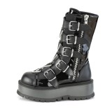 Vegan 5 cm SLACKER-160 bottes cyberpunk plateforme