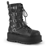 Vegan 5 cm SLACKER-165 bottes cyberpunk plateforme
