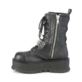 Vegan 5 cm SLACKER-165 bottes cyberpunk plateforme