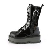 Vegan 5 cm SLACKER-220 bottines demonia plateforme