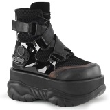 Vegan 7,5 cm NEPTUNE-126 bottines demonia - bottines de cyberpunk unisex