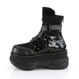 Vegan 7,5 cm NEPTUNE-126 bottines demonia - bottines de cyberpunk unisex