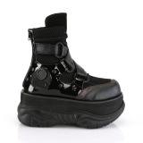 Vegan 7,5 cm NEPTUNE-126 bottines demoniacult - bottines de cyberpunk unisex