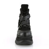 Vegan 7,5 cm NEPTUNE-126 bottines demoniacult - bottines de cyberpunk unisex