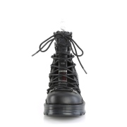 Vegan 7 cm BRATTY-32 demonia plateforme chaussure alternative noir