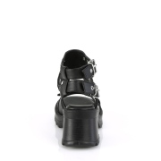 Vegan 7 cm Demonia BRATTY-07 sandale plateforme chunky talon pais