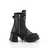 Vegan 7 cm Demonia BRATTY-56 bottines plateforme chunky talons pais