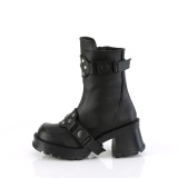 Vegan 7 cm DemoniaCult BRATTY-56 bottines plateforme chunky talons pais