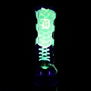 Vegan 7 cm GRAVEDIGGER-255 bottes demonia - bottes de cyberpunk unisex
