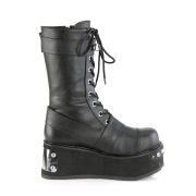 Vegan 8,5 cm TRASHVILLE-250 bottes demonia - bottes plateforme unisex