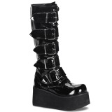 Vegan 8,5 cm TRASHVILLE-518 bottes demonia - bottes plateforme unisex